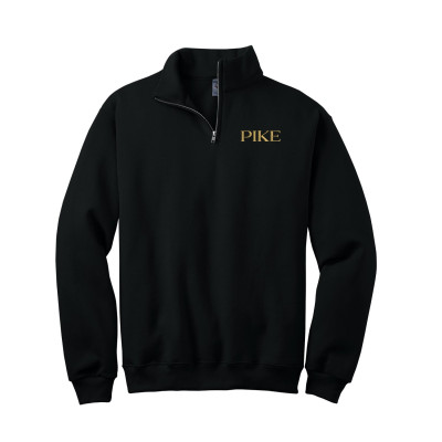 The Pike Store Quarter Zip Pullover Sweatshirt