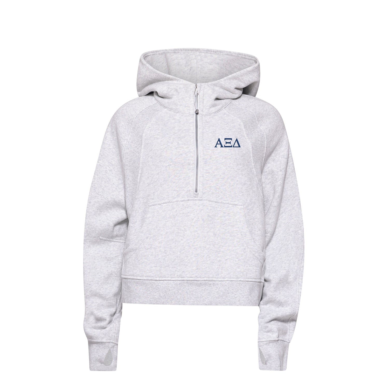 Shop Alpha Xi Delta lululemon Scuba Oversized Half-Zip Hoodie