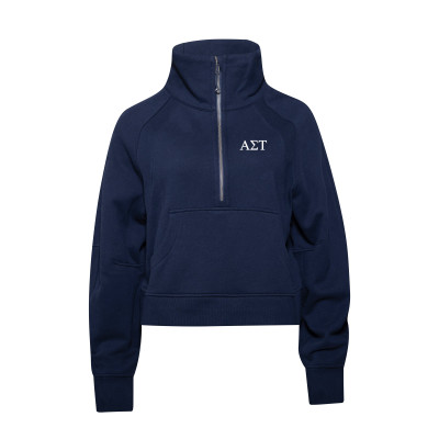 Shop Alpha Sigma Tau MOM lululemon Scuba Oversized Funnel-Neck